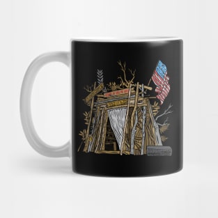 Castle Byers Illustrated Vintage Stranger Things 80s Mug